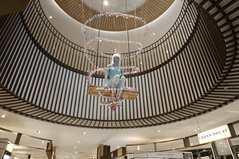 The mannequin, dubbed Jane Lewis, is among the centrepieces at the store